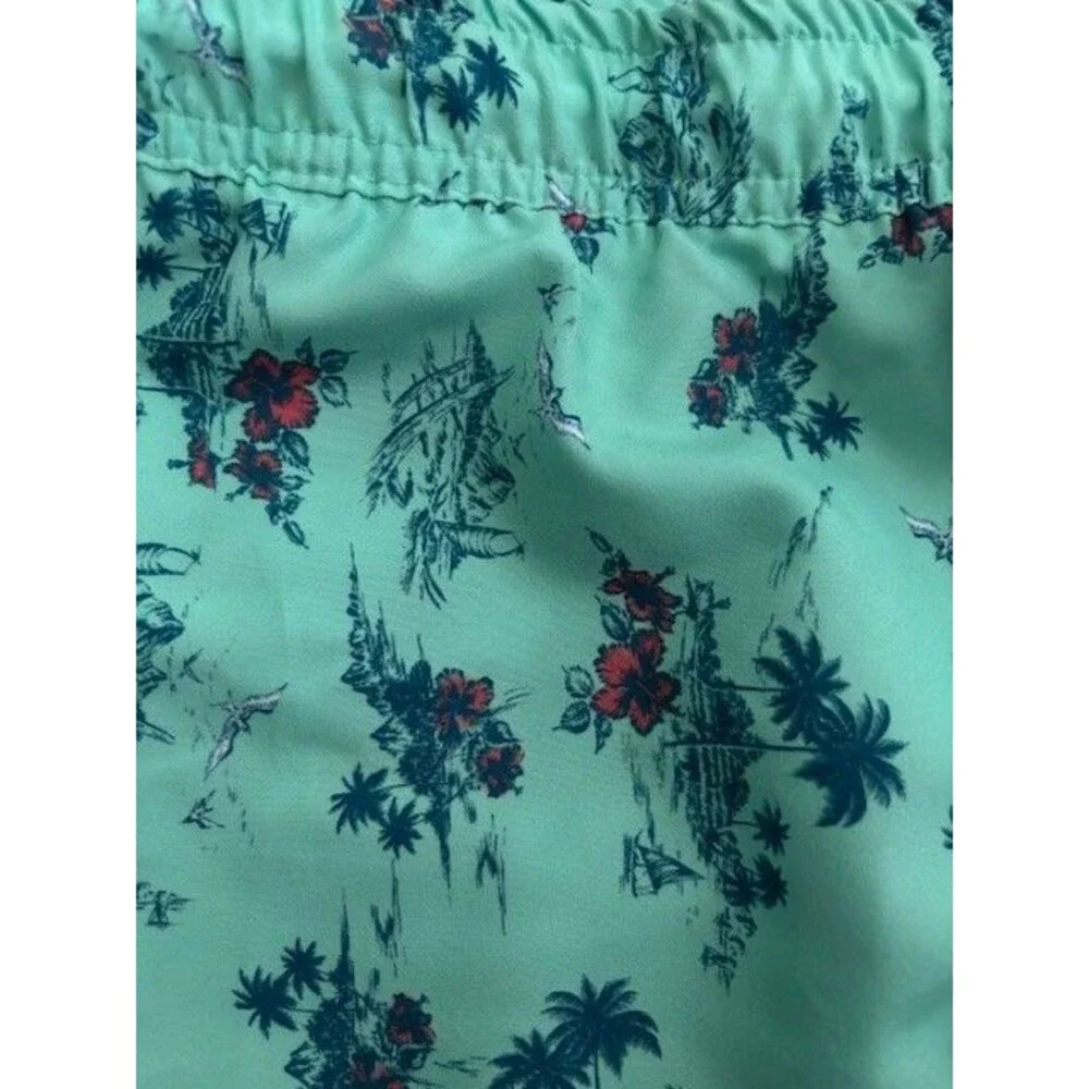 Ocean Coast Ocean Advantage Swim Trunks Sz XXL AQA Hawaiin Color